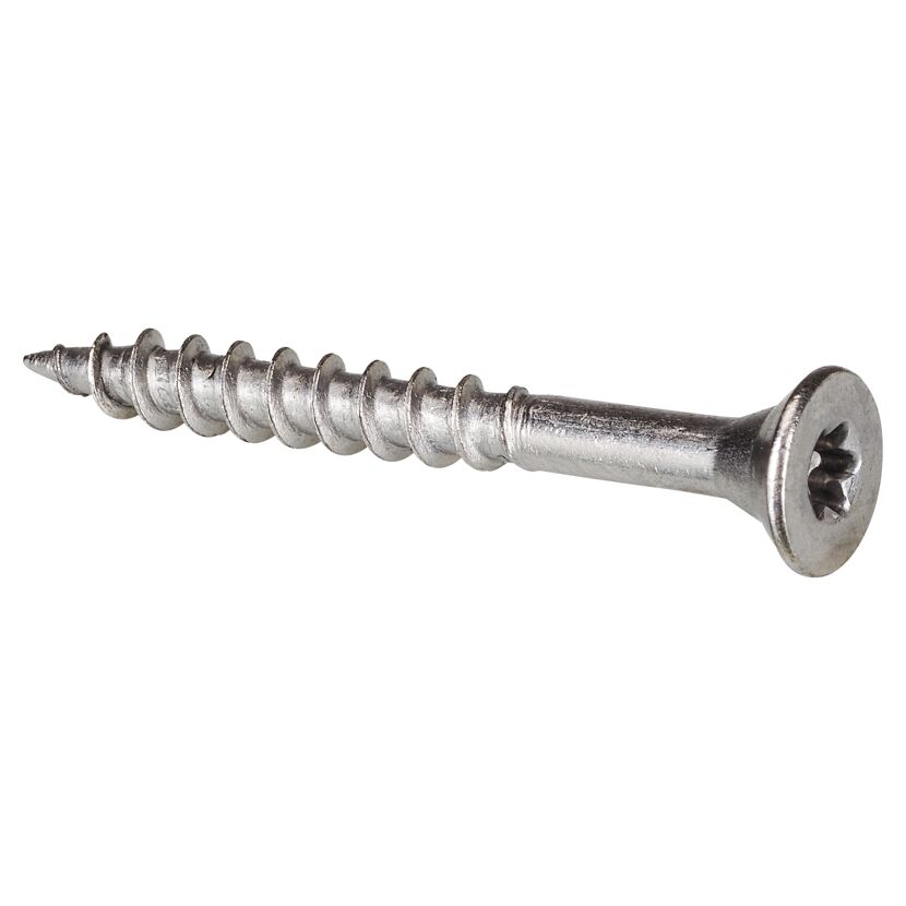 Holzschrauben T10 Torx Edelstahl 3,5 x 30 mm 100 Stück