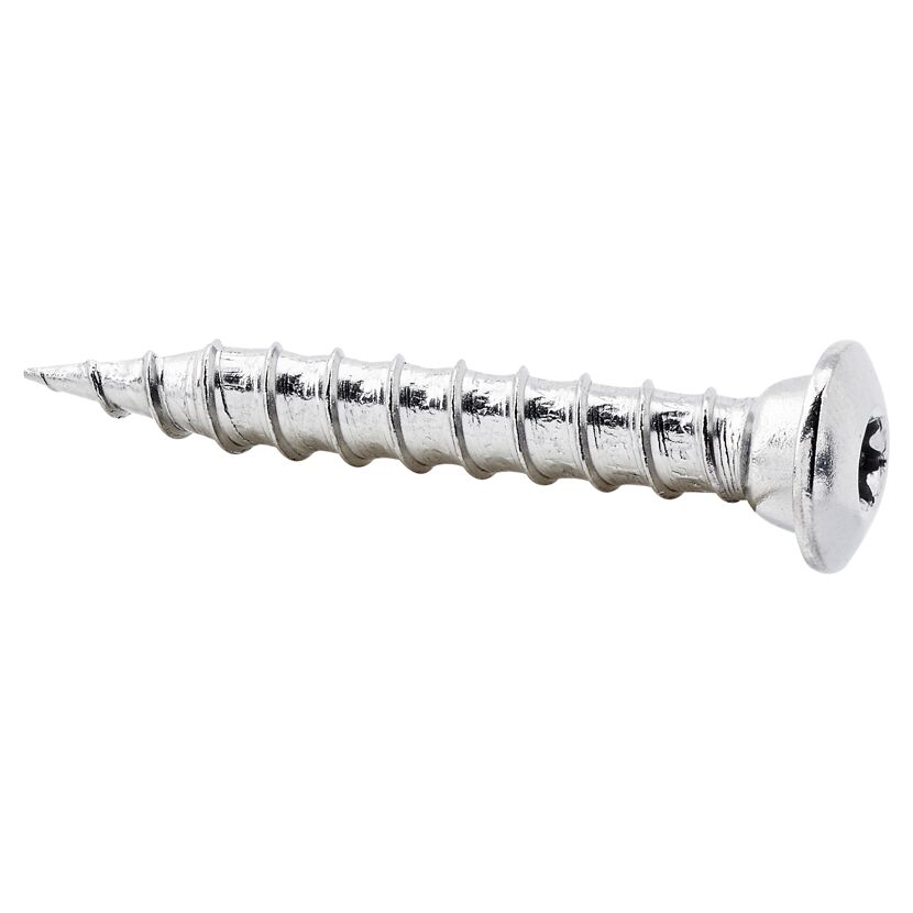 Pfostenschrauben T30 Torx Edelstahl 7 x 50 mm 12 Stück