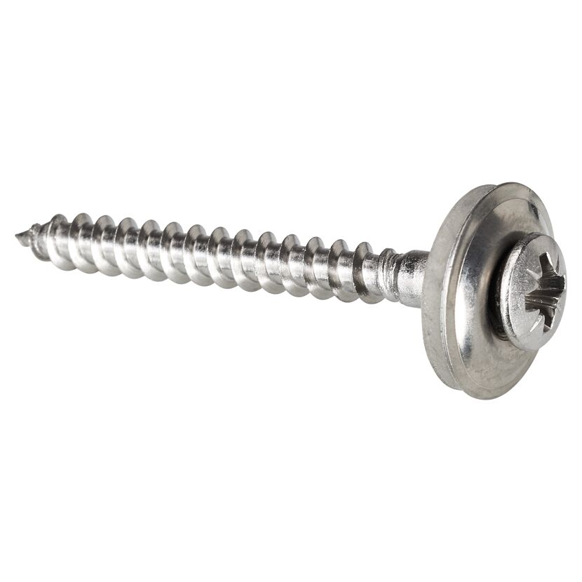 Spenglerschrauben PZ2 Kreuzschlitz Edelstahl 4,5 x 45 mm 100 Stück