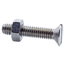 Verkleinertes Bild von Senkschrauben SL Schlitz Edelstahl M4 x 20 mm 8 Stück
