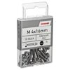 Zylinderschrauben SL Schlitz Edelstahl M4 x 16 mm 10 Stück