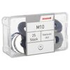 Karosseriescheiben Edelstahl M10 10,5 mm, 25 Stück