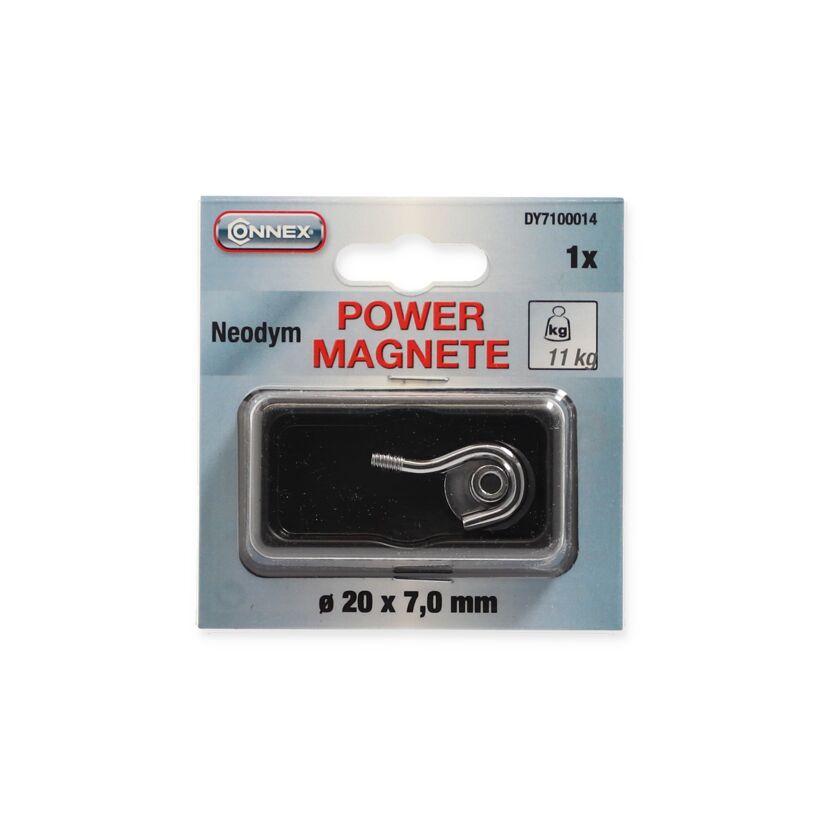 Magnet-Haken Ø 20 x 7 mm 11 kg