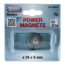 Verkleinertes Bild von Magnet mit Gewindezapfen Ø 25 x 8 mm 22 kg