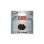Gummikappe für Magnet schwarz Ø 21 x 5 mm 2 Stück