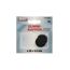 Gummikappe für Magnet schwarz Ø 26 x 5 mm 2 Stück