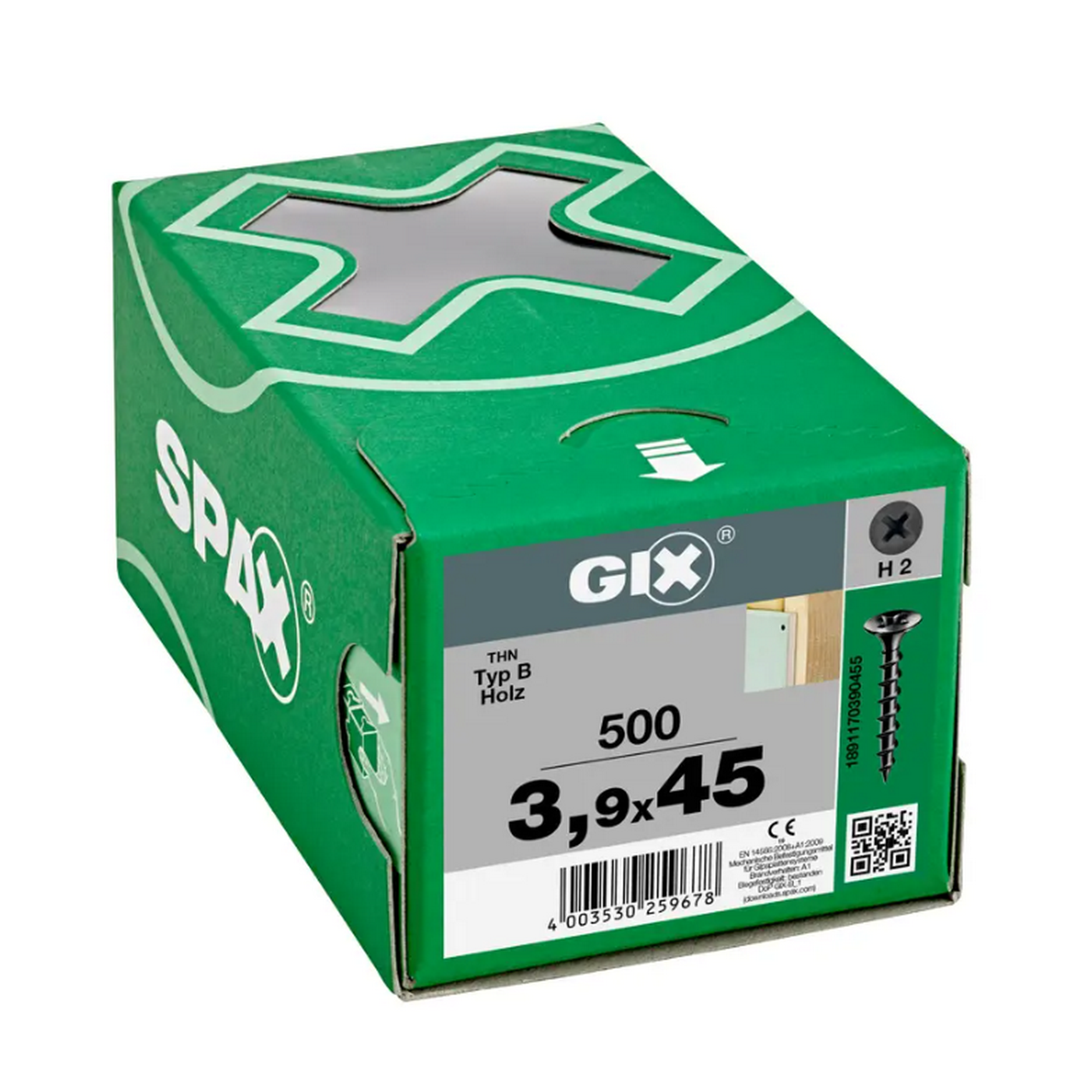 Trockenbauschraube 'Gix-B' H2 Ø 3,9 x 45 mm 500 Stück