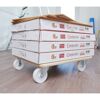 Transportwagen mit Laminat Paketen