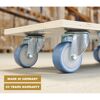 Transportroller mit Holzplatte