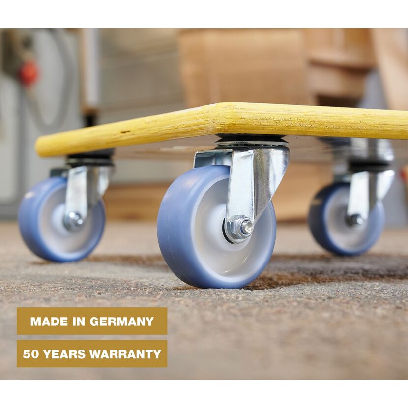 Rollbrett mit Rollen