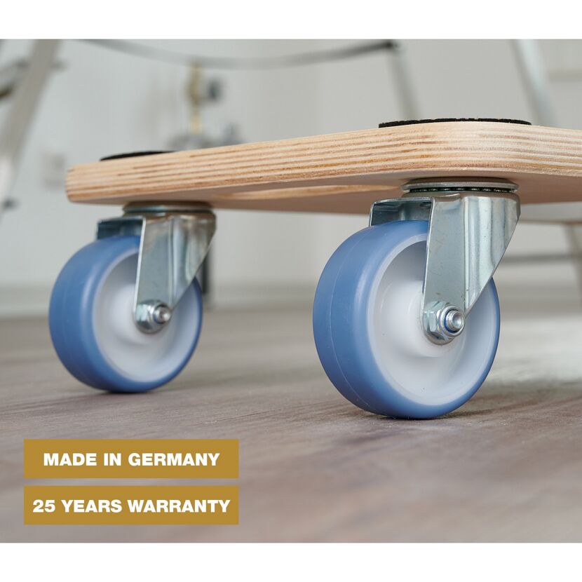 Rollbrett mit Rollen