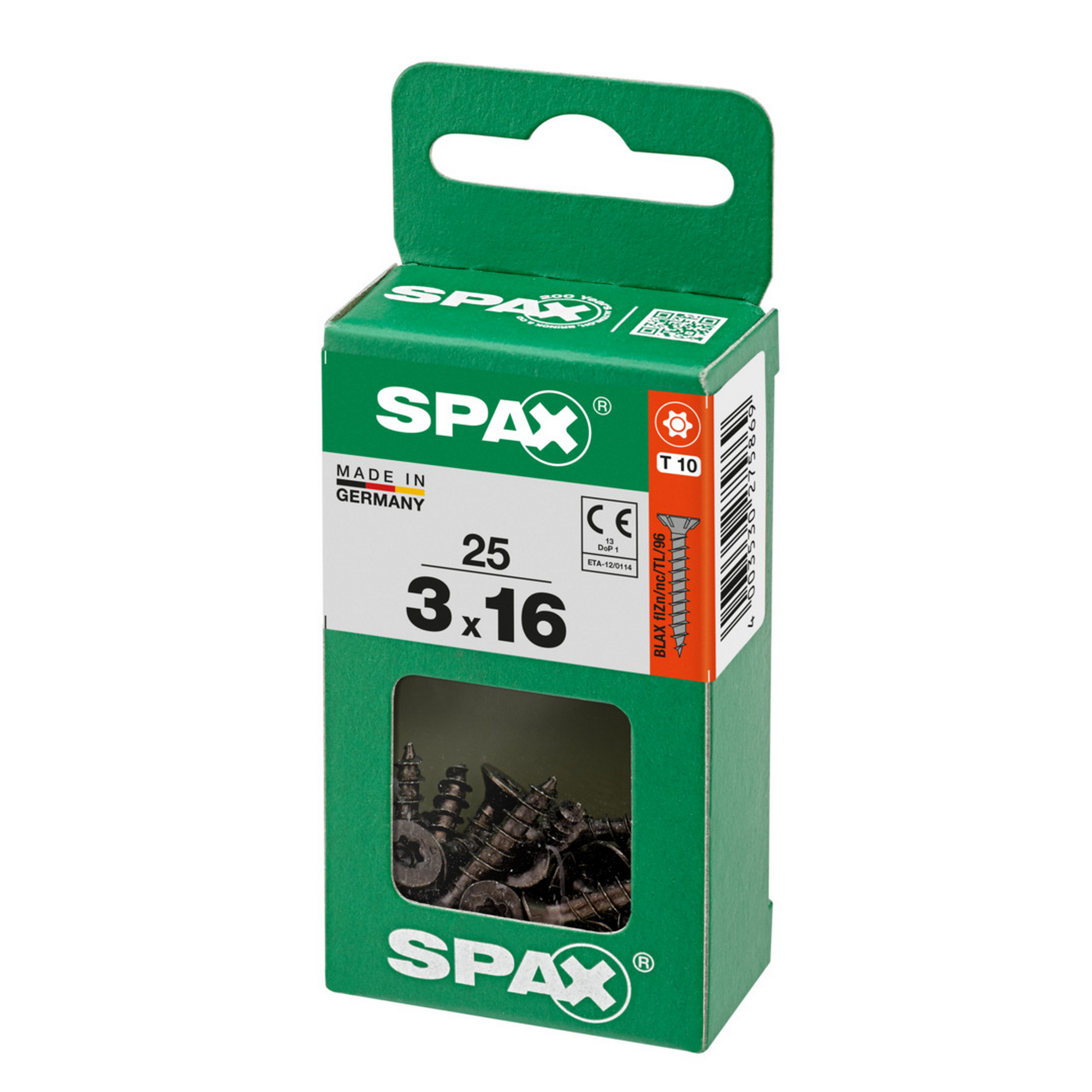 Universalschraube 'BLAX' T-Star plus Ø 3 x 16 mm 25 Stück
