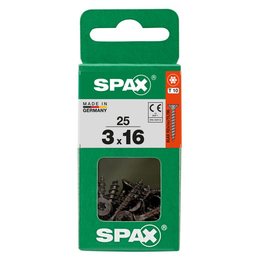 Universalschraube 'BLAX' T-Star plus Ø 3 x 16 mm 25 Stück