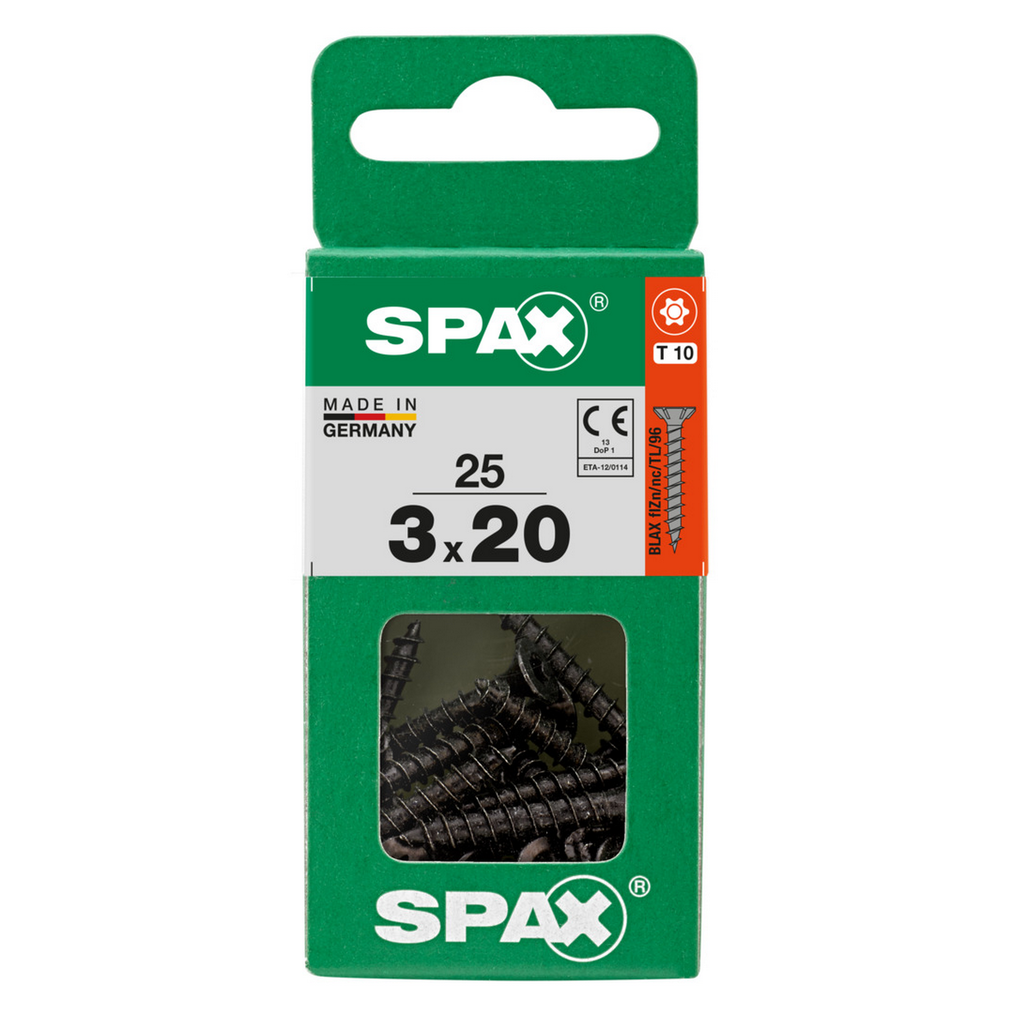 Universalschraube 'BLAX' T-Star plus Ø 3 x 20 mm 25 Stück
