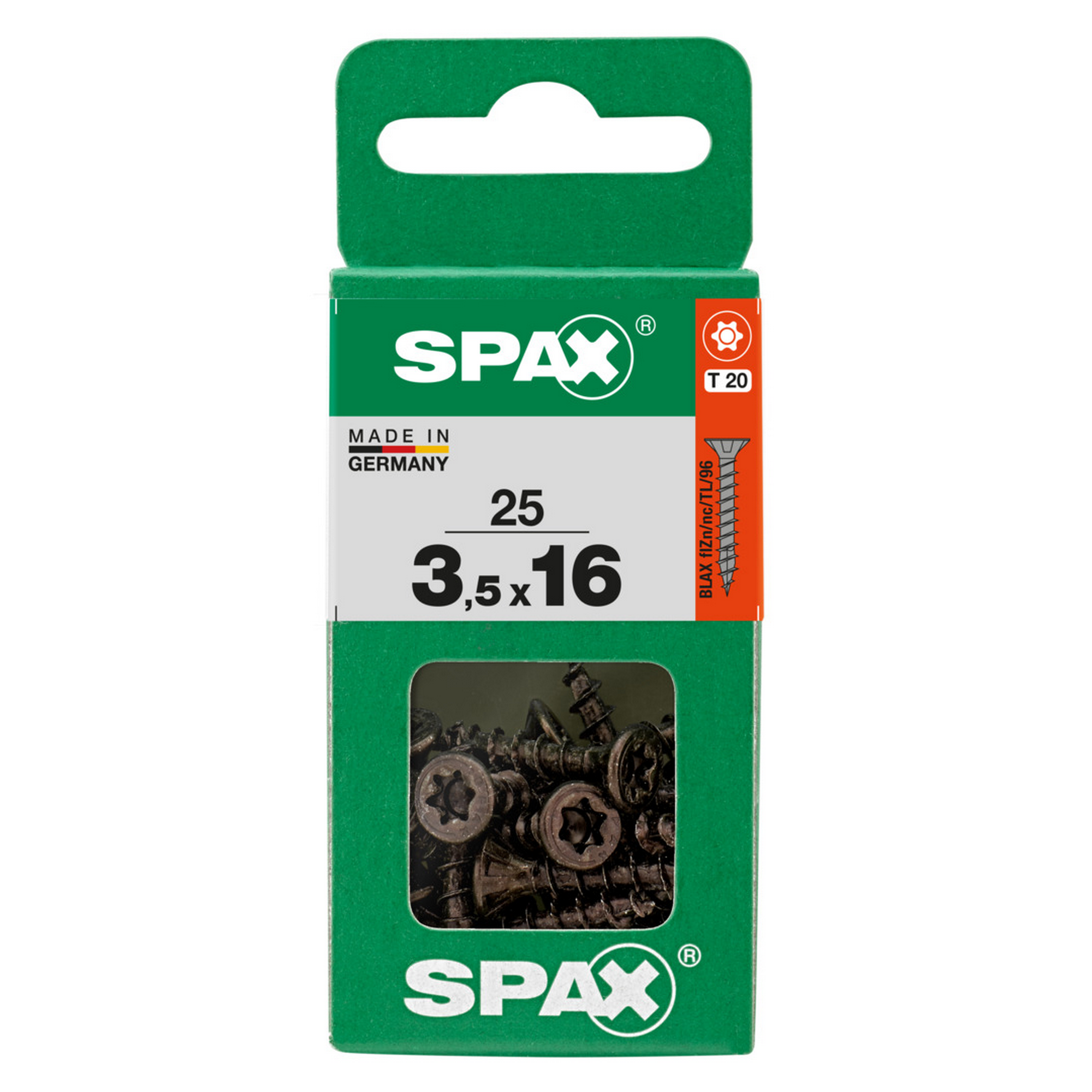Universalschraube 'BLAX' T-Star plus Ø 3,5 x 16 mm 25 Stück