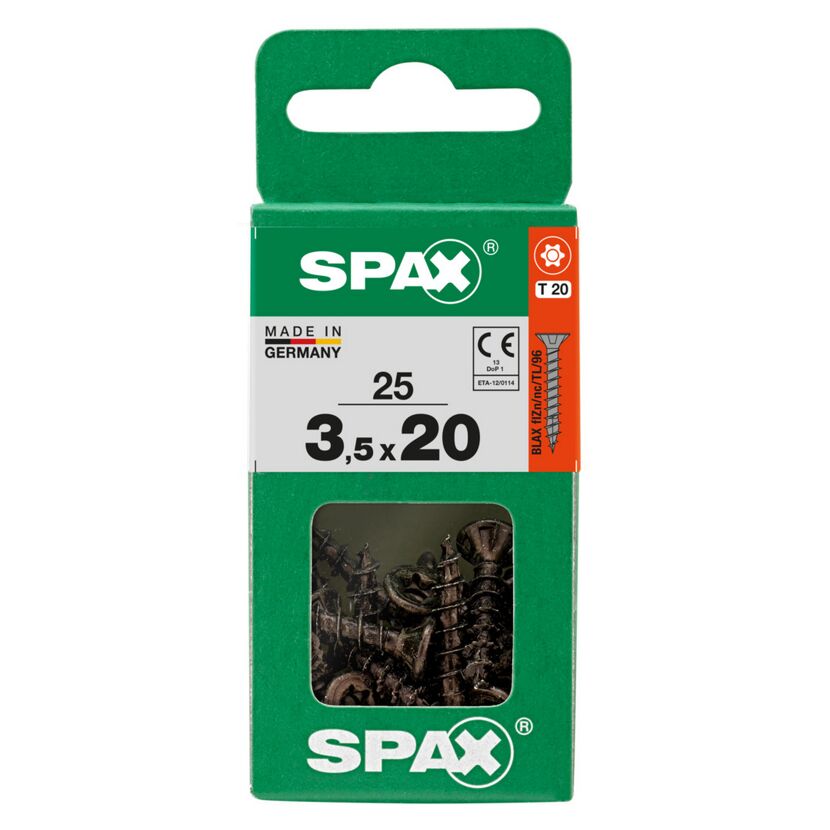 Universalschraube 'BLAX' T-Star plus Ø 3,5 x 20 mm 25 Stück