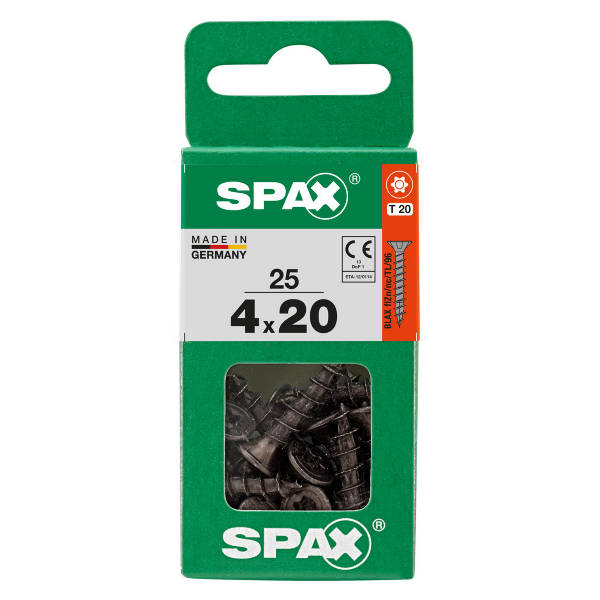 Universalschraube 'BLAX' T-Star plus Ø 4 x 20 mm 25 Stück