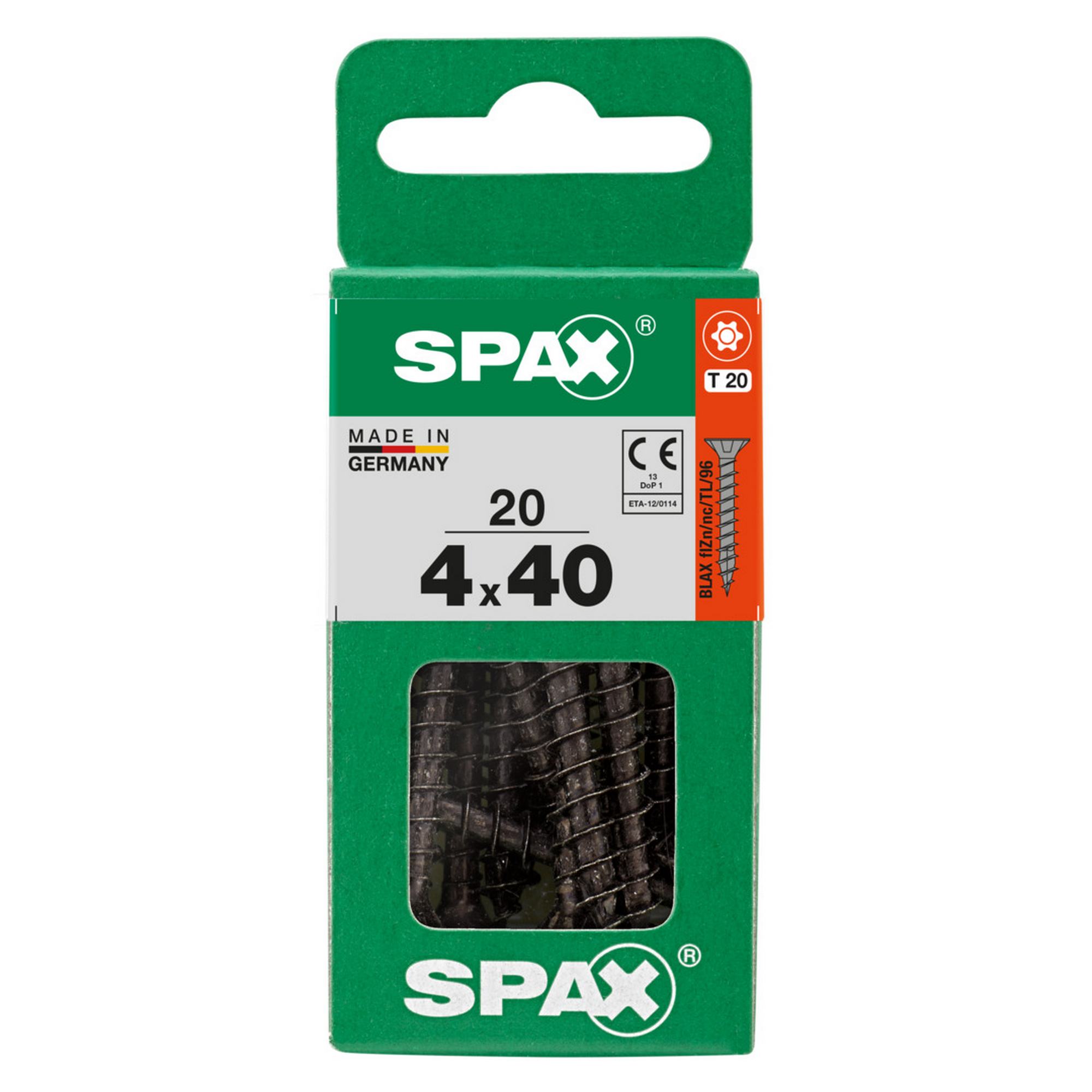 Universalschraube 'BLAX' T-Star plus Ø 4 x 40 mm 20 Stück