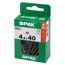 Universalschraube 'BLAX' T-Star plus Ø 4,5 x 40 mm 40 Stück