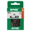Universalschraube 'BLAX' T-Star plus Ø 4,5 x 40 mm 40 Stück