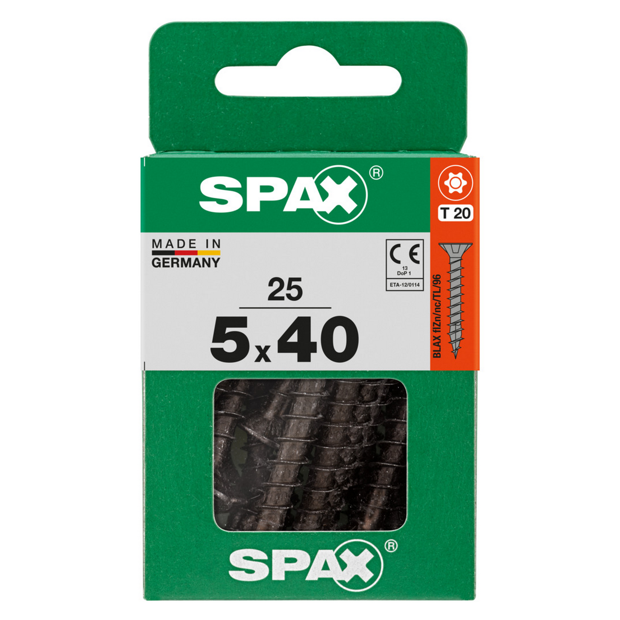 Universalschraube 'BLAX' T-Star plus Ø 5 x 40 mm 25 Stück