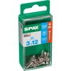 SPAX Senkkopfschrauben 3 x 12 mm, 25 Stück