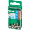 SPAX Senkkopfschrauben 3 x 12 mm, 25 Stück