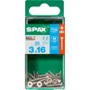 SPAX Senkkopfschrauben 3 x 16 mm, 25 Stück