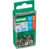 SPAX Senkkopfschrauben A2 Inox 3x20 mm, 25 Stück