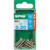 SPAX Senkkopfschrauben 3x20 mm, 25 Stück