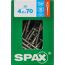 50 SPAX Senkkopfschrauben 4,5 x 70 mm in Verpackung