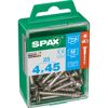 SPAX Senkkopfschrauben 4x45 mm, Edelstahl A2, T20, 25 Stück