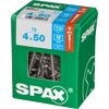 SPAX Senkkopfschrauben 4x50 mm, 75 Stück