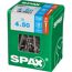 SPAX Senkkopfschrauben 4x50 mm, 75 Stück