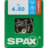 75 SPAX Senkkopfschrauben 4x50 mm in Verpackung