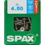 75 SPAX Senkkopfschrauben 4x50 mm in Verpackung