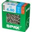 125 SPAX Senkkopfschrauben 4x50 mm in Verpackung