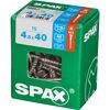 SPAX Senkkopfschrauben 4,5 x 40 mm, 75 Stück Packung