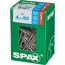 SPAX Senkkopfschrauben 4,5x60 mm, 50 Stück im Karton