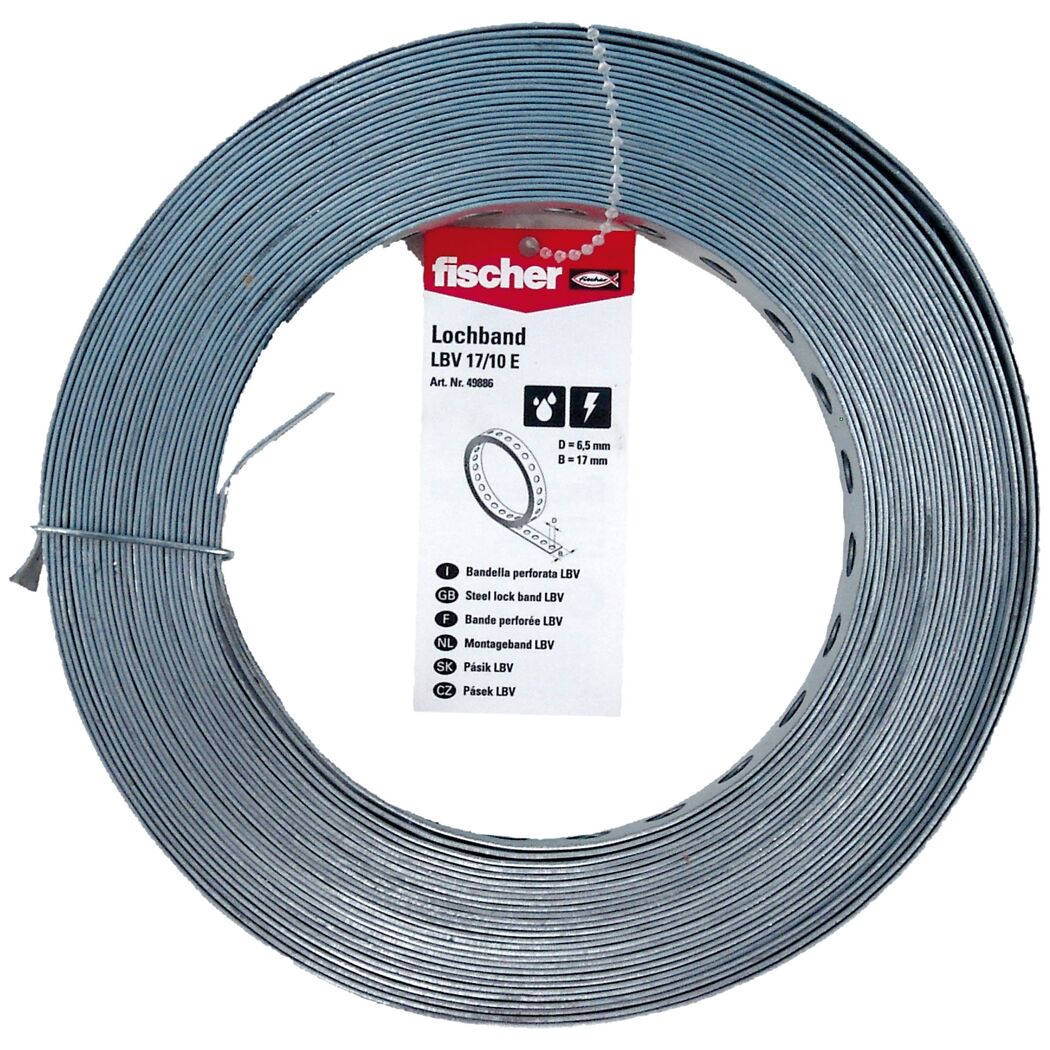 Fischer Lochband aufgerollt