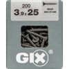Trockenbauschraube 'Gix-A' PH2 Ø 3,9 x 25 mm 200 Stück