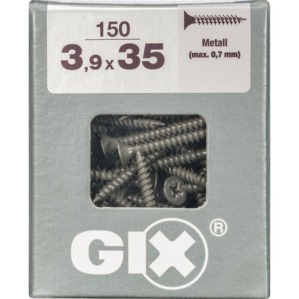 Trockenbauschraube 'Gix-A' PH2 Ø 3,9 x 35 mm 150 Stück