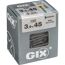 GIX Schrauben 3,9 x 45 mm, 100 Stück