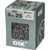 Trockenbauschraube 'Gix-A' PH2 Ø 3,9 x 25 mm 600 Stück