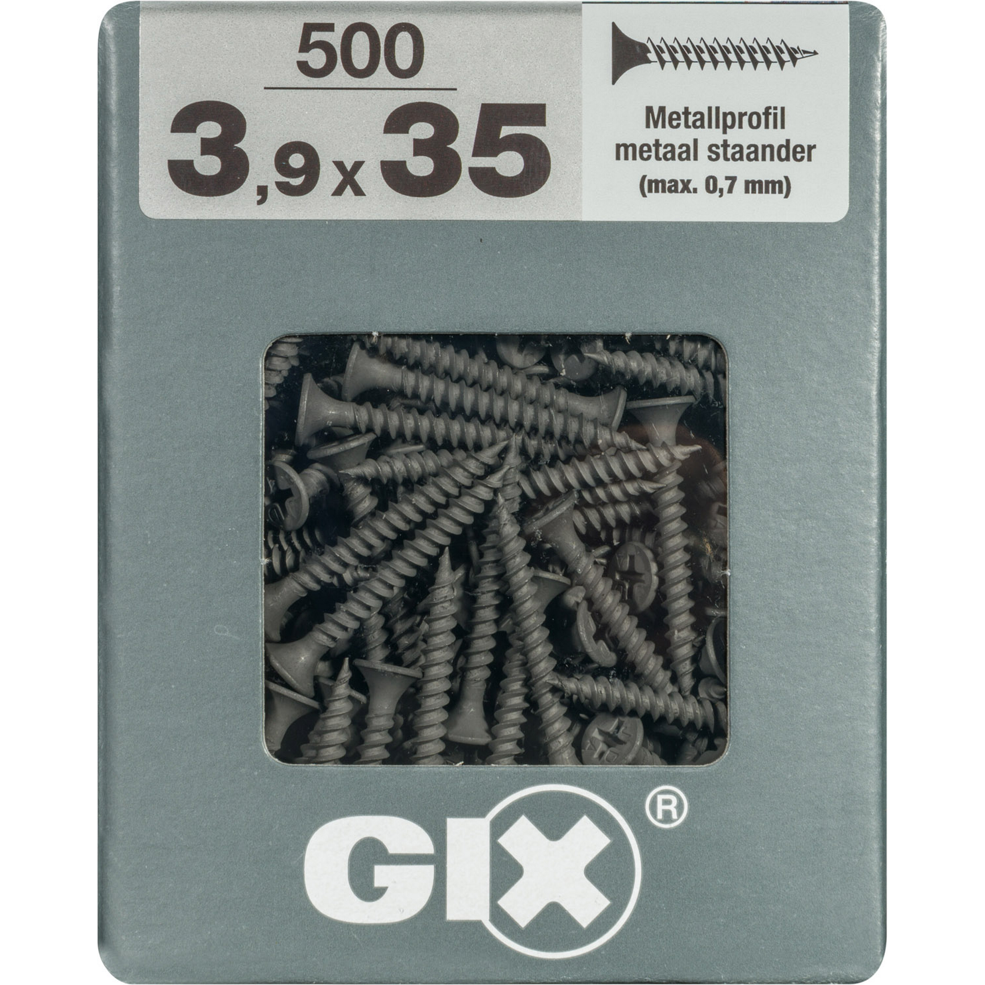 Trockenbauschraube 'Gix-A' PH2 Ø 3,9 x 35 mm 500 Stück + product picture