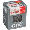 Trockenbauschraube 'Gix-C' PH2 Ø 3,9 x 30 mm 150 Stück