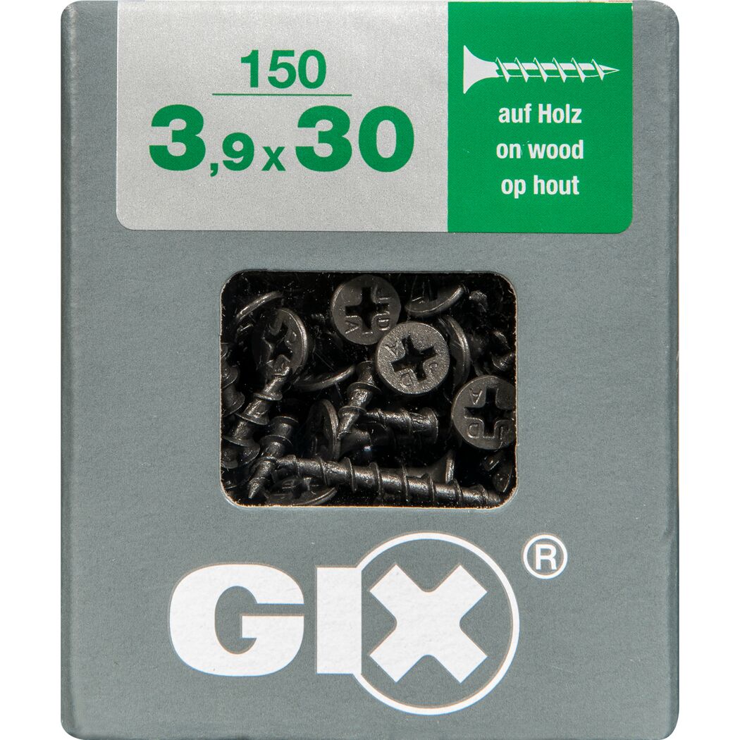 Trockenbauschraube 'Gix-B' PH2 Ø 3,9 x 30 mm 150 Stück