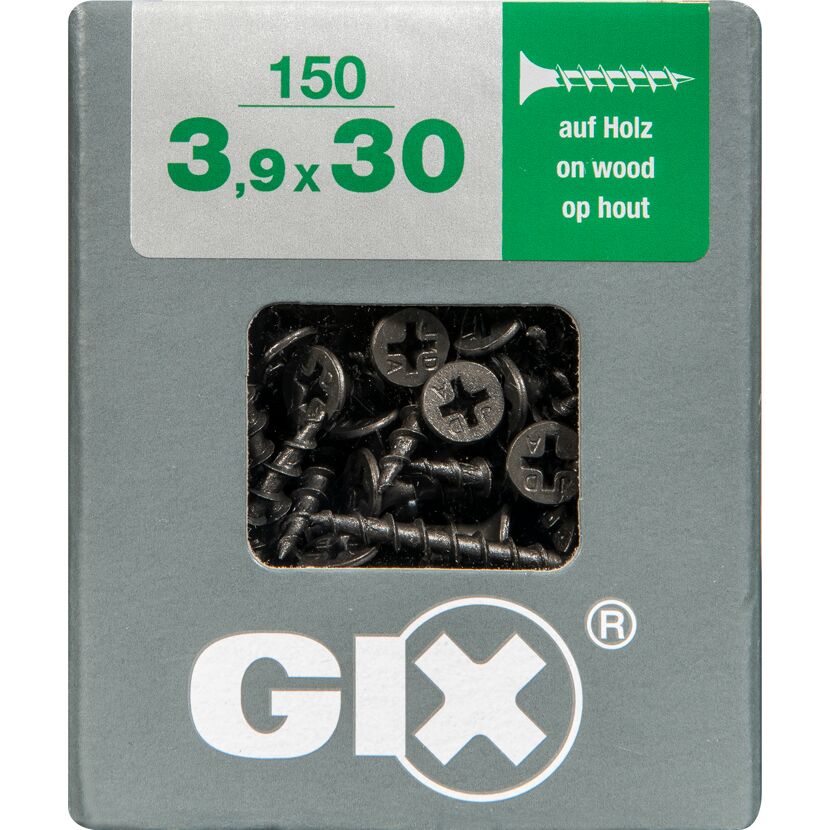 Trockenbauschraube 'Gix-B' PH2 Ø 3,9 x 30 mm 150 Stück