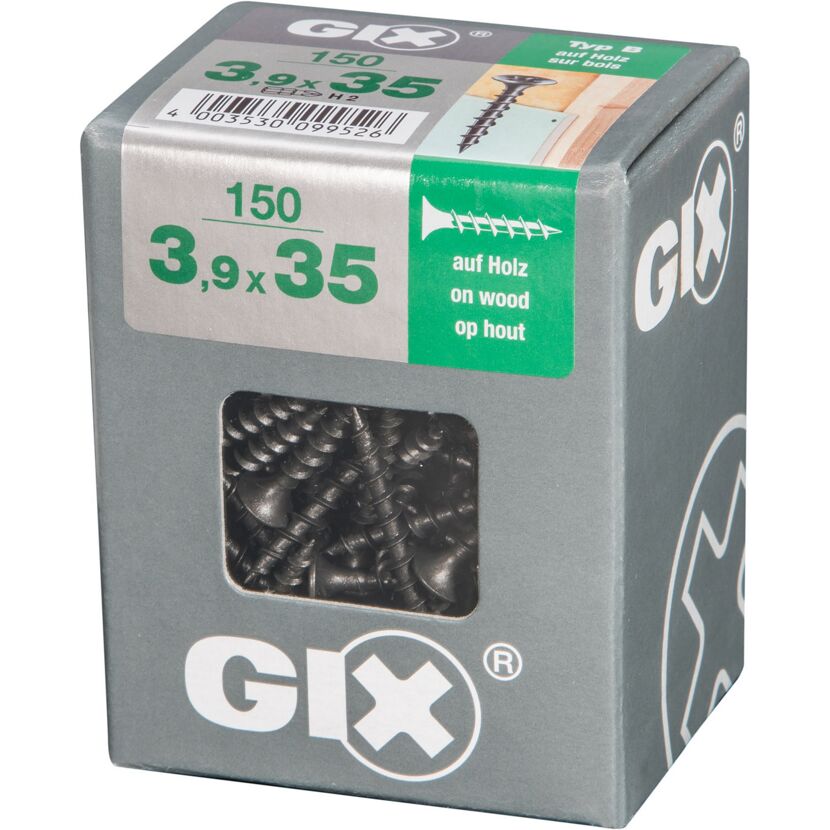 Trockenbauschraube 'Gix-B' PH2 Ø 3,9 x 35 mm 150 Stück