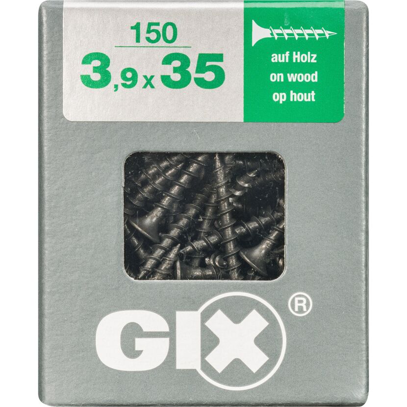Trockenbauschraube 'Gix-B' PH2 Ø 3,9 x 35 mm 150 Stück
